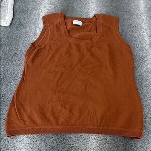 Chico's Rich Brown Knit Top